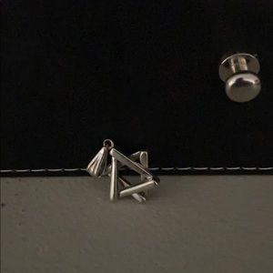 White gold Star of David pendant